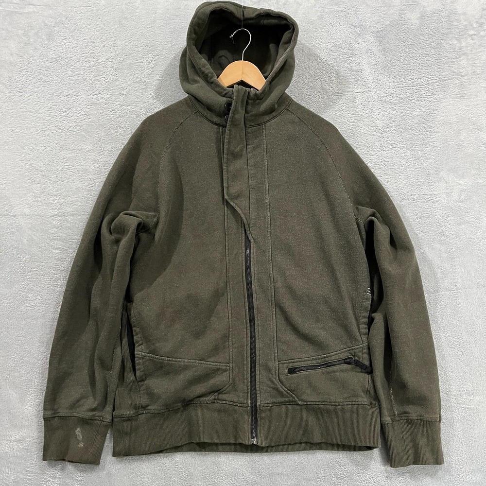 Lululemon Jacket Mens Large Deep Cove Full Zip Hoodie High Neck Heavy Fleece
